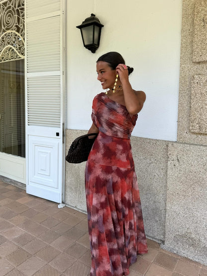Granada | Vestido Largo Hombro Caído