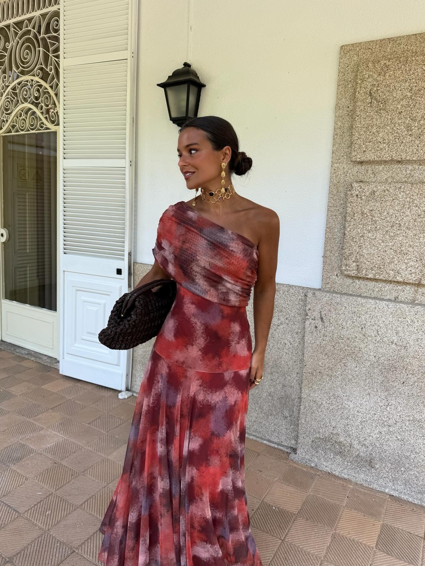 Granada | Vestido Largo Hombro Caído