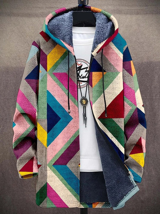 Viviana | Cárdigan Artístico con Capucha