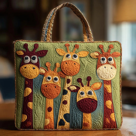 Bolsa Acolchada | Diseño adorable de jirafa