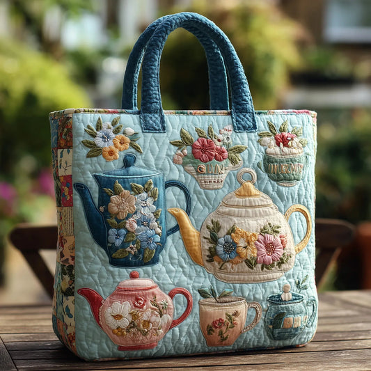 Bolsa Acolchada | Motivo Floral
