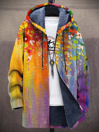 Rosalia | Cárdigan Artístico con Capucha