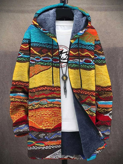 Rosalia | Cárdigan Artístico con Capucha