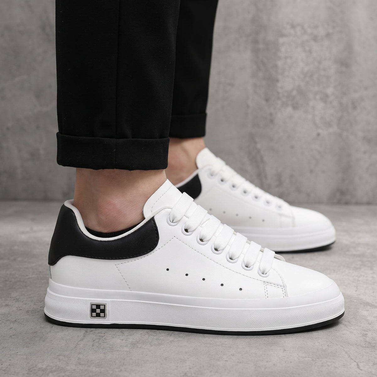 Zapatilla Blanca Clásica +8cm