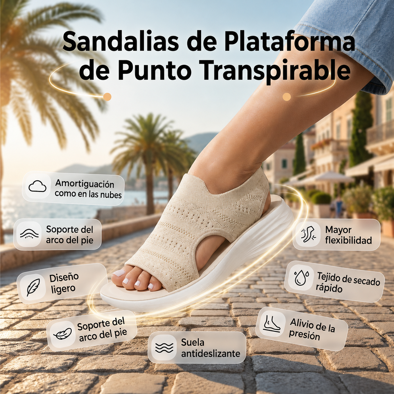 Naiara | Sandalias elegantes y cómodas