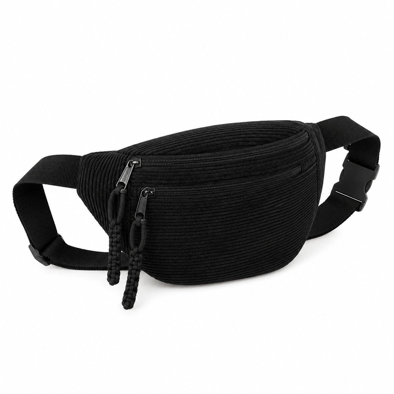 Petra | Bolsa de Hombro de Terciopelo Acanalado