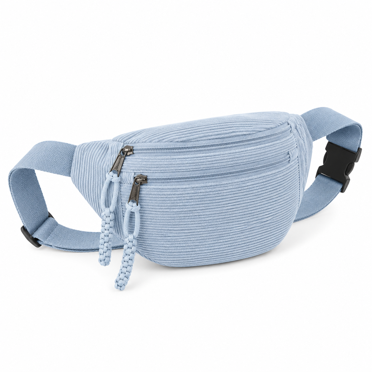 Petra | Bolsa de Hombro de Terciopelo Acanalado