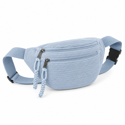 Petra | Bolsa de Hombro de Terciopelo Acanalado