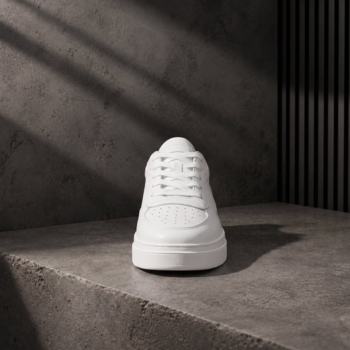 Zapatilla Blanca Casual 10cm