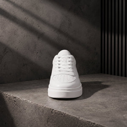 Zapatilla Blanca Casual 10cm