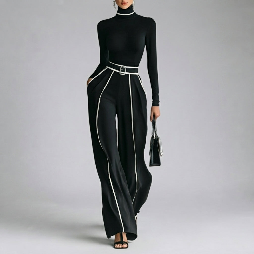 Zumaia | Conjunto Elegante de Cuello Alto