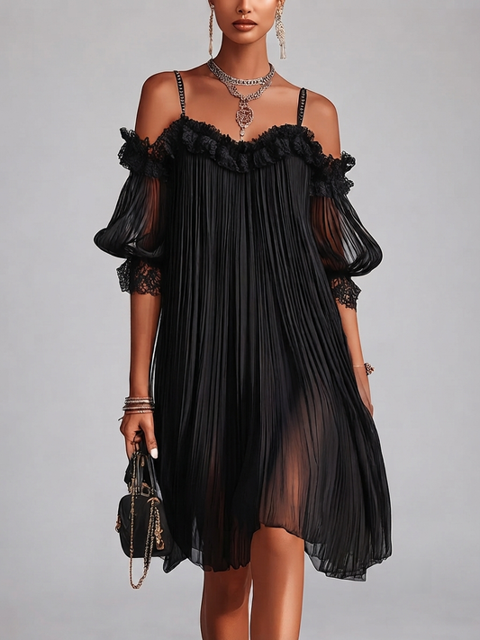 Victoria | Mini vestido negro