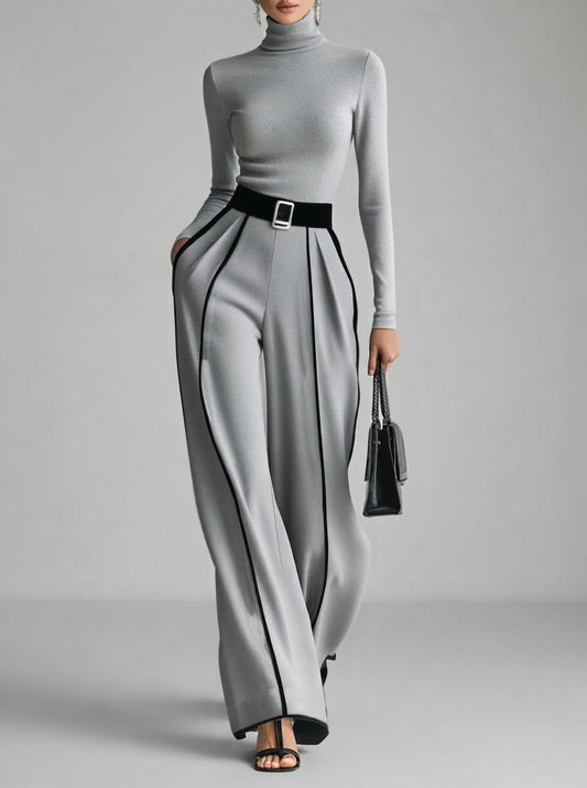 Zumaia | Conjunto Elegante de Cuello Alto