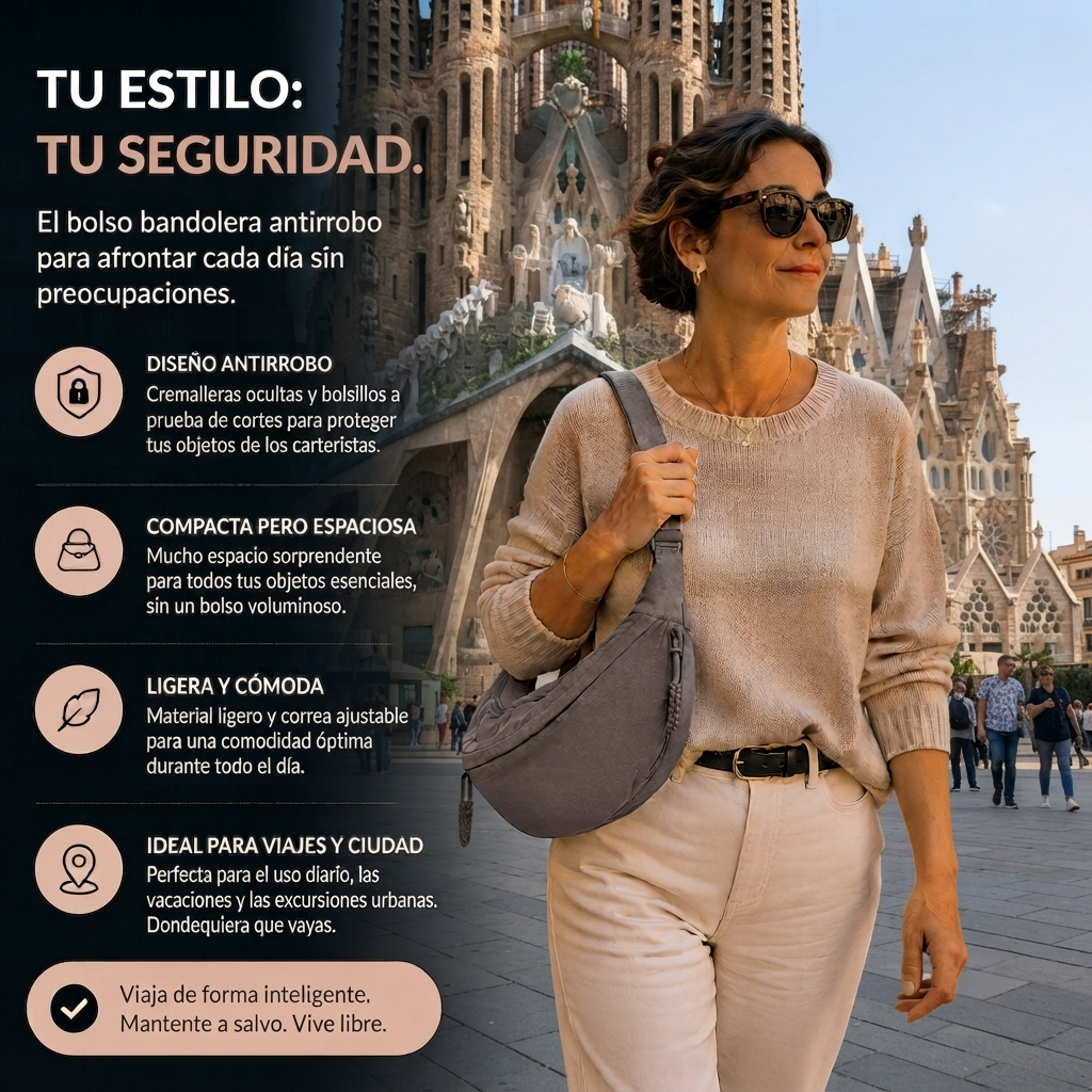 Chiara | Bolso de Hombro Gris