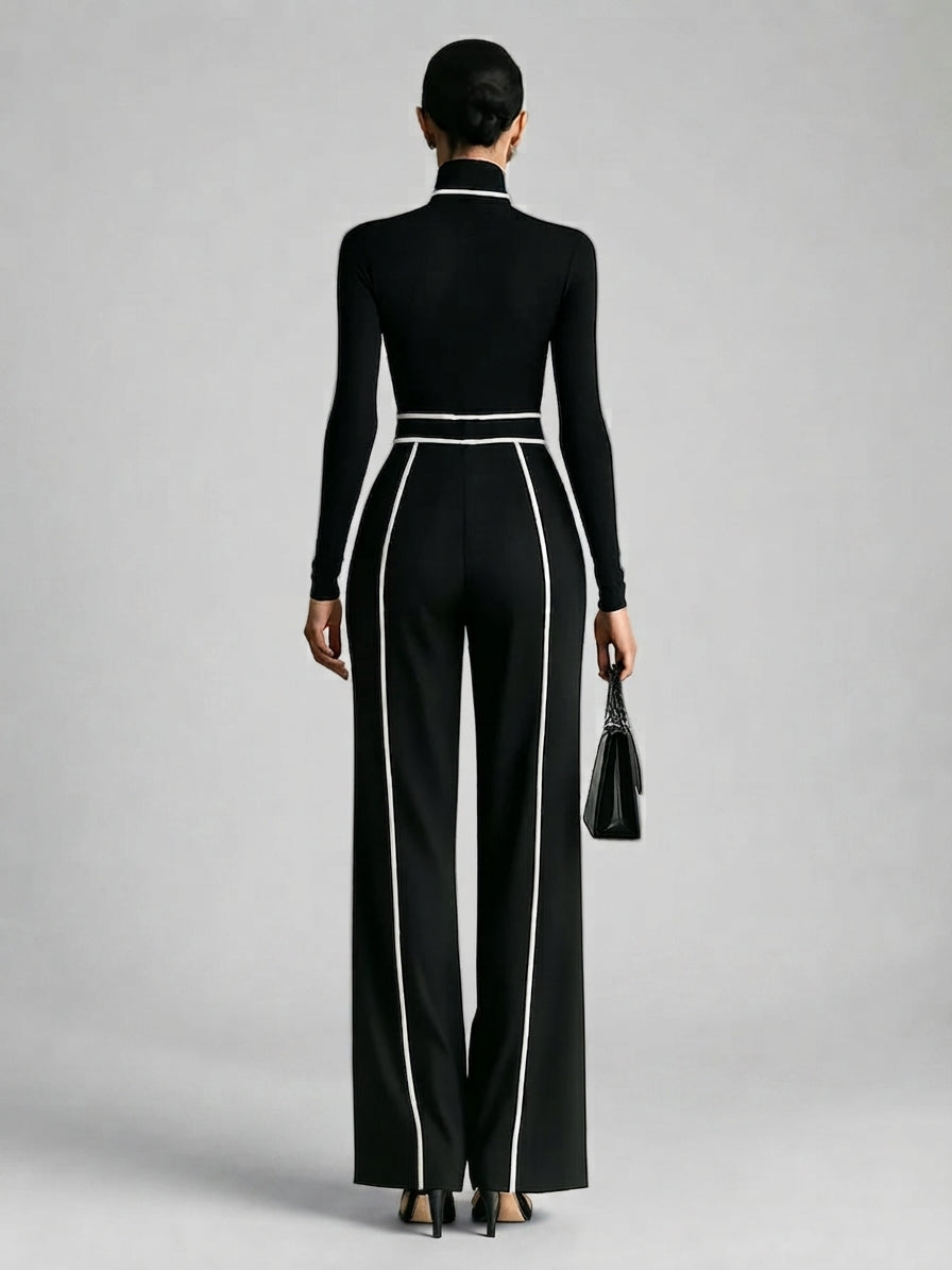 Zumaia | Conjunto Elegante de Cuello Alto