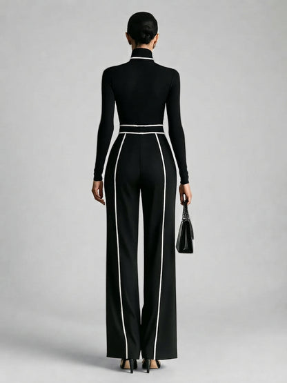 Zumaia | Conjunto Elegante de Cuello Alto