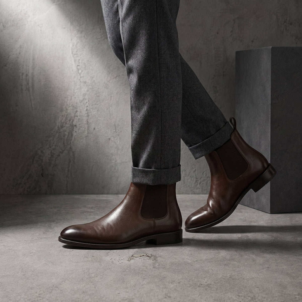 Bota Chelsea +8cm