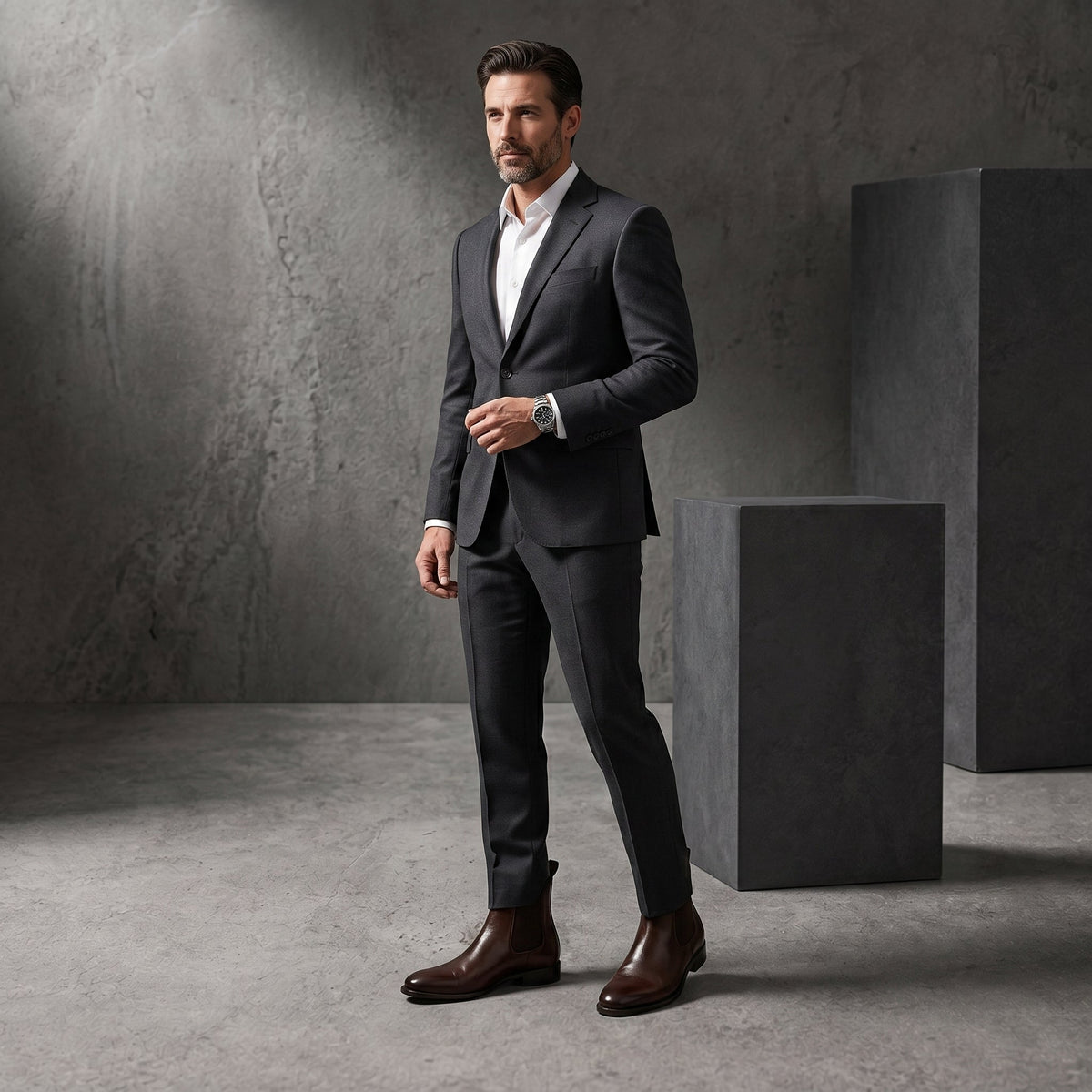 Bota Chelsea +8cm