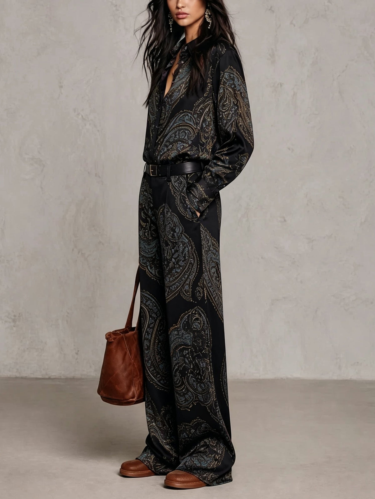 Noemi | Paisley Negro