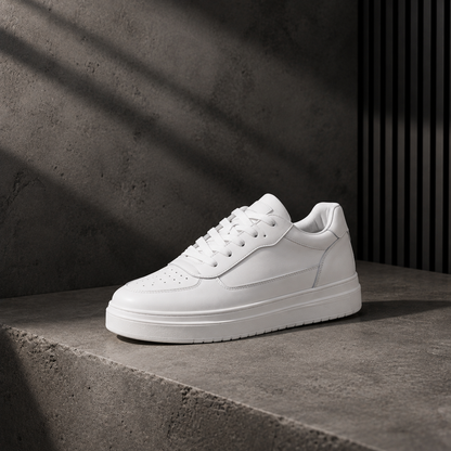 Zapatilla Blanca Casual 10cm