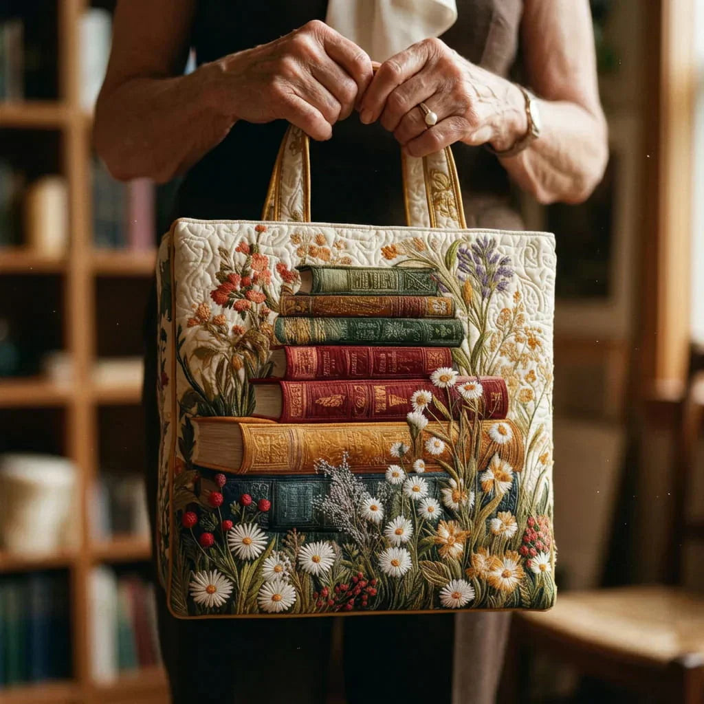 Bolso Artesanal Acolchado | Diseño Floral Elegante